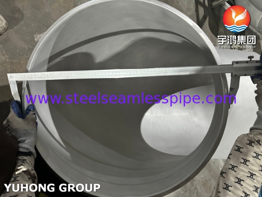 ASTM A403 WP304/304L स्टेनलेस स्टील बटवेल्ड फिटिंग 24 &quot;90 डिग्री SR कोहनी