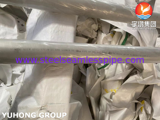 उच्च तापमान सेवा के लिए ASTM A312 स्टेनलेस स्टील सीमलेस ट्यूब S30815 253MA
