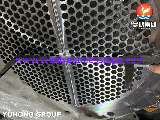 गर्मी एक्सचेंजर के लिए ASTM A403 WPS304L-S स्टेनलेस स्टील ट्यूब शीट