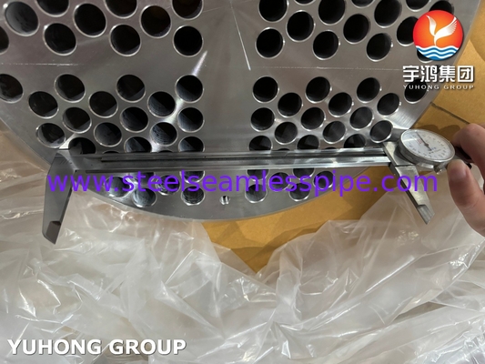 गर्मी एक्सचेंजर के लिए ASTM A403 WPS304L-S स्टेनलेस स्टील ट्यूब शीट