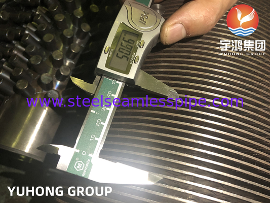 ASTM EN DIN ASTM A106 Gr.B A335 P5 P9 A312 TP304 317L स्टड फिन ट्यूब