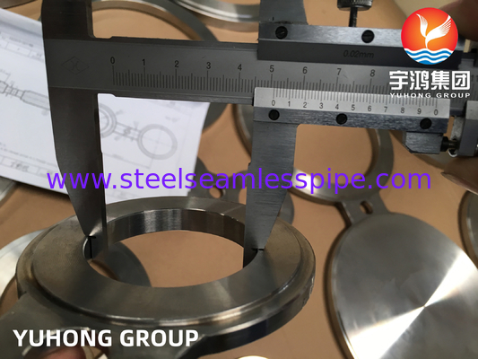 ASTM A182 स्टेनलेस स्टील डुप्लेक्स स्टील चश्मा अंधा फ्लैंज Asme B16.48
