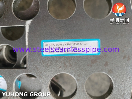 ASTM B171 C71500 शेल और ट्यूब हीट एक्सचेंजर्स के लिए कॉपर निकेल 70/30 ट्यूब शीट
