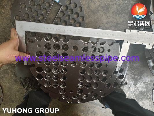 ASTM B171 C71500 शेल और ट्यूब हीट एक्सचेंजर्स के लिए कॉपर निकेल 70/30 ट्यूब शीट