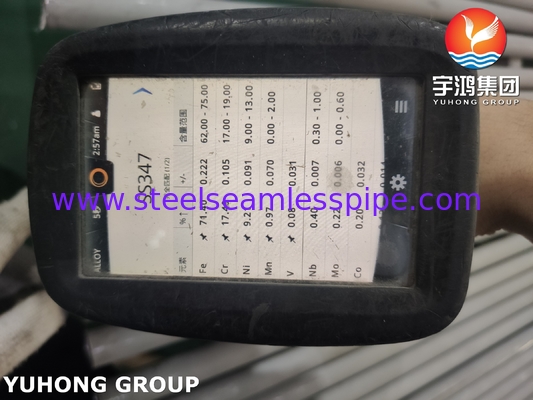 ASTM A213 TP347 1.4550 बॉयलर और हीट एक्सचेंजर के लिए सीमलेस ट्यूब