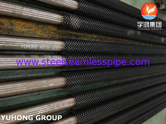 ASTM A213 T9 एलॉय स्टील स्टड फिन पाइप, 13CR स्टड फॉर ओवन
