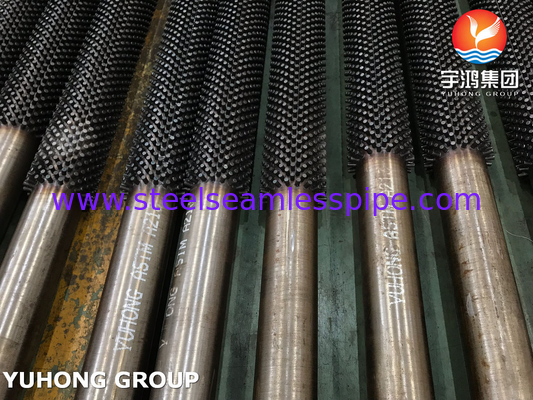 ASTM A213 T9 एलॉय स्टील स्टड फिन पाइप, 13CR स्टड फॉर ओवन
