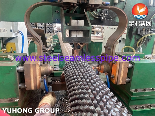 ASTM A213 ग्रेड T9 मिश्र धातु स्टील सीमलेस ट्यूब स्टड फिन ट्यूब स्टीम फर्नेस के लिए