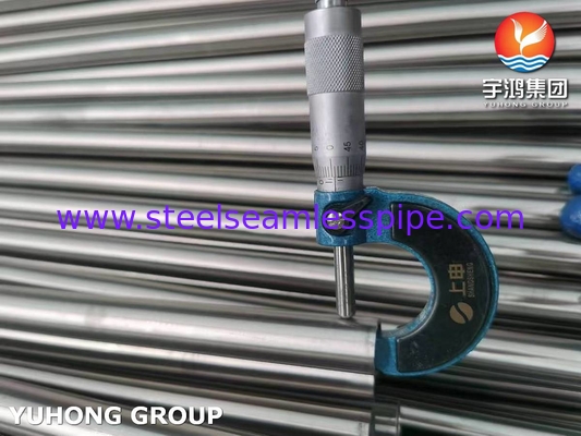ASTM A249 TP316L BA स्टेनलेस स्टील वेल्डेड ट्यूब बॉयलर और हीट एक्सचेंजर के लिए
