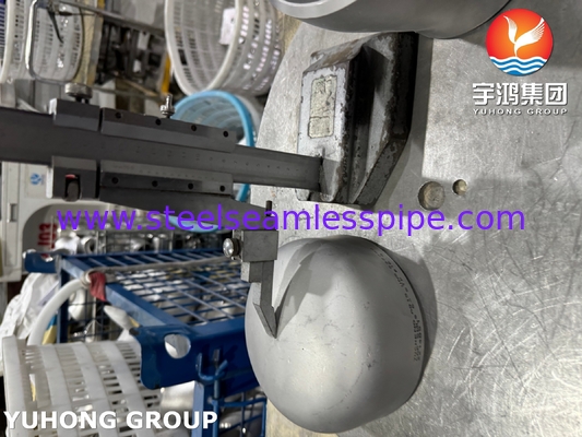 सुपर डुप्लेक्स SAF2507 पाइप फिटिंग, ASTM A815 WPS UNS S32750 बटवेल्ड कैप