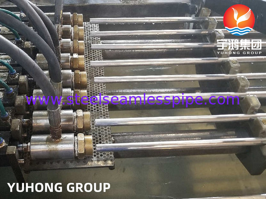 स्टेनलेस स्टील वेल्डेड ट्यूब ब्राइट एनील्ड A249 TP316L 1.4404 ET HT