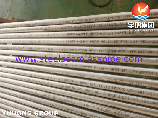 बॉयलर और हीट एक्सचेंजर के लिए फेरीटिक सीमलेस ट्यूब ASME/ASTM A213 T444