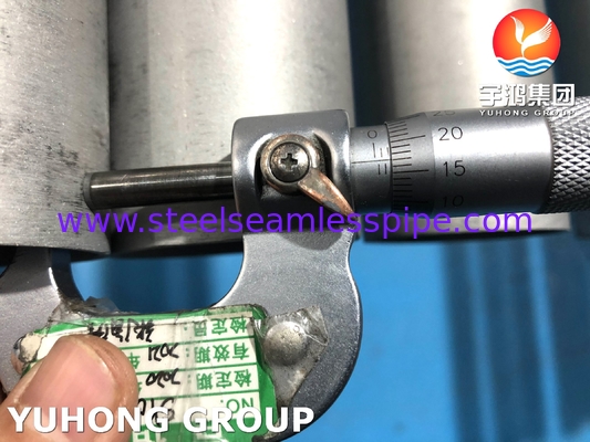 ASTM A789 UNS S32205 रासायनिक उद्योग के लिए डुप्लेक्स स्टील सीमलेस ट्यूब