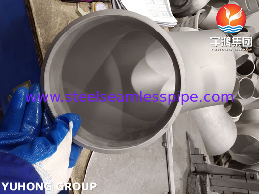 ASTM A815 UNS S32750 सुपर डुप्लेक्स स्टेनलेस स्टील फिटिंग 90 डिग्री LR कोहनी