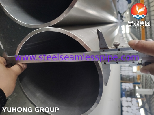 ASTM A928 UNS S32750 CL1 सुपर डुप्लेक्स स्टेनलेस स्टील पाइप EFW वेल्डेड पाइप
