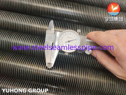 ASTM A179 कार्बन स्टील सीमलेस ट्यूब एल्यूमीनियम फिन G प्रकार के फिन ट्यूब सूखी कूलर टॉवर के लिए