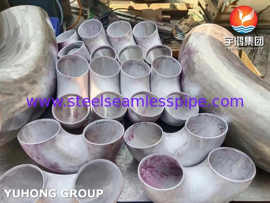 स्टेनलेस स्टील फिटिंग 180° रिटर्न बेंड ASTM B366 INCONEL ALLOY फिटिंग N08810 800H