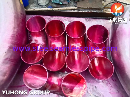स्टेनलेस स्टील फिटिंग 180° रिटर्न बेंड ASTM B366 INCONEL ALLOY फिटिंग N08810 800H