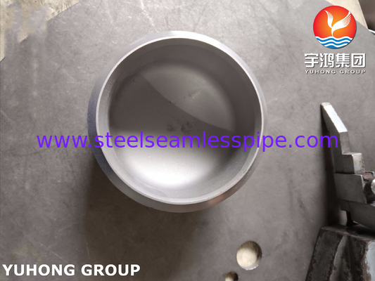 ASTM A815 SAF2507 / UNS S32750 सुपर डुप्लेक्स स्टील कैप B16.9 BW पाइप फिटिंग