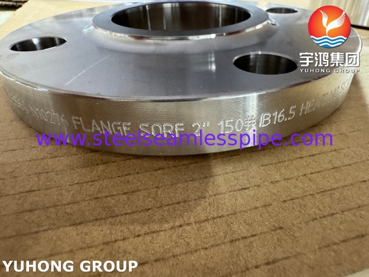 ASTM B564 UNS N10276 निकेल मिश्र धातु स्लिप ऑन फ्लैंज / हैस्टेलॉय C276 SORF फ्लैंज