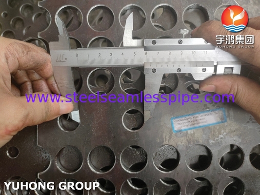 गर्मी एक्सचेंजर के लिए ASME SA516 ग्रेड 70 कार्बन स्टील बैफल प्लेट NACE MR0175 के अनुरूप