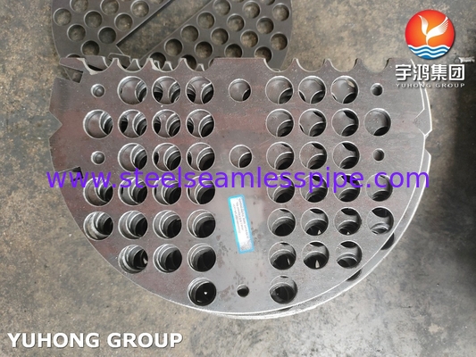 ASME SA516 Gr70N S&T हीट एक्सचेंजर (Thk 8-180mm) के लिए HIC- प्रतिरोधी सेगमेंटल बफ़ल