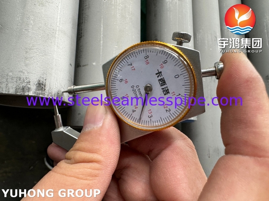 ASME SA213 TP316L बिजली संयंत्र अनुप्रयोगों के लिए स्टेनलेस स्टील सीमलेस ट्यूब