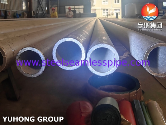 3000MM TP304 स्टेनलेस स्टील सीमलेस ट्यूब ASTM A213 खाद्य उद्योग के लिए