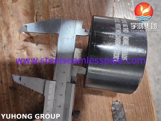 स्टेनलेस स्टील फोल्डेड फिटिंग ASME SA105 B16.11 3000 NPT B16.11 मानक के साथ आधा युग्मन