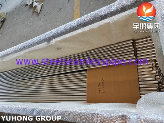 ASTM A249 TP316L ब्राइट एनील्ड स्टेनलेस स्टील वेल्डेड ट्यूब हीट एक्सचेंजर ट्यूब