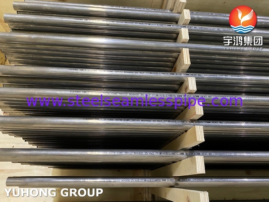 ASME SB163 UNS N04400 निकेल तांबा मिश्र धातु हीट एक्सचेंजर ट्यूब Monel 400 U ट्यूब