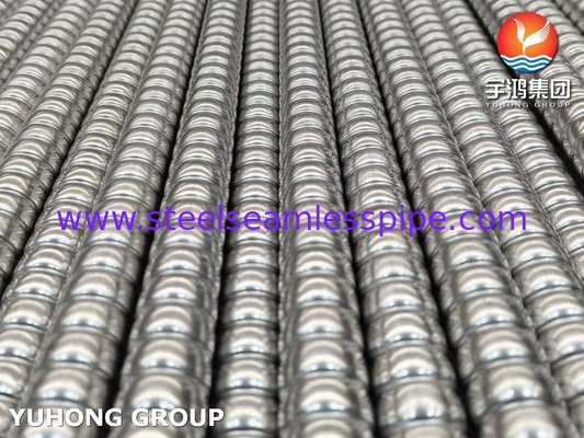 ASME SA312 / ASTM A312 TP310S हीट एक्सचेंजर के लिए नालीदार फिन ट्यूब