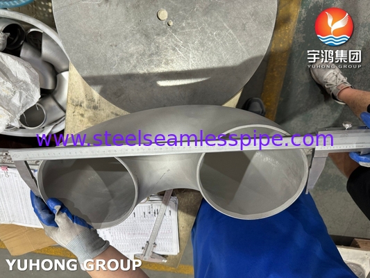ASTM B366 NO8810 180 डिग्री वापसी कोहनी समुद्री जल संक्षारण प्रतिरोध