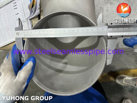 ASTM B366 NO8810 180 डिग्री वापसी कोहनी समुद्री जल संक्षारण प्रतिरोध