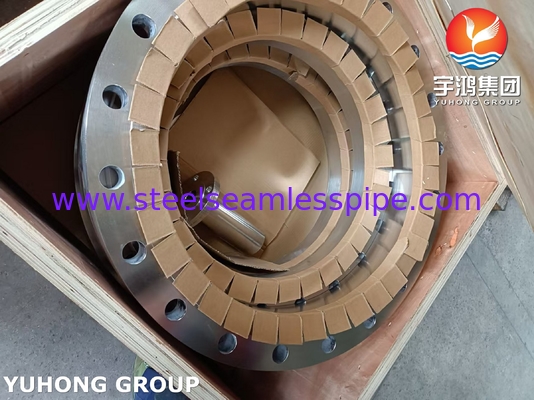 ASME SA182 F304L स्टेनलेस स्टील फोल्डेड फ्लैंज फ्लिप ऑन SO राइज्ड RF B16.5
