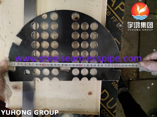 हीट एक्सचेंजर पार्ट्स प्रेशर वेसल BAFFLE PLATE SA387 GR.11 CL.2 A36