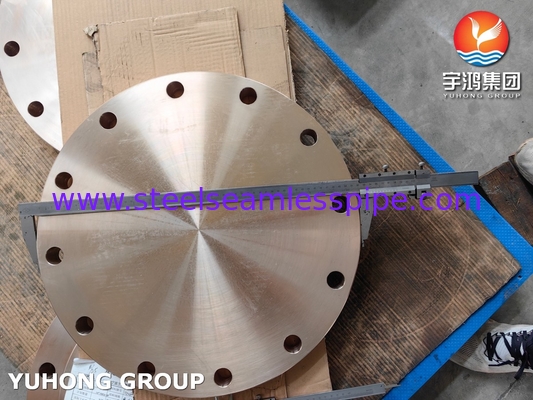 ASTM B283 UNS C70620 तांबा निकेल मिश्र धातु फ्लैंज फोल्ड ब्लाइंड फ्लैंज BLRF