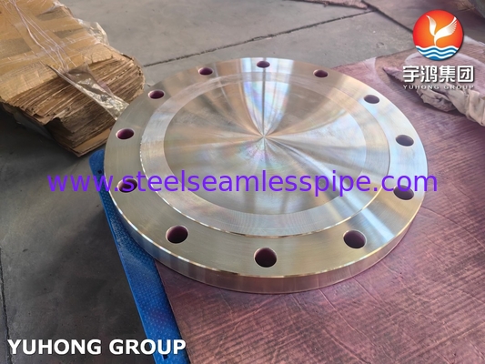 ASTM B283 UNS C70620 तांबा निकेल मिश्र धातु फ्लैंज फोल्ड ब्लाइंड फ्लैंज BLRF