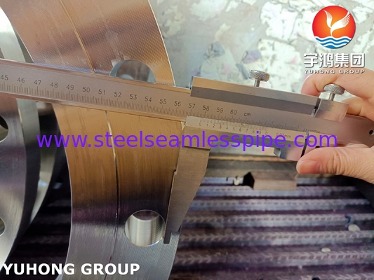 ASTM A182 F904L / UNS N08904 स्टेनलेस स्टील स्लिप ऑन फ्लैंज B16.5 SORF फ्लैंज