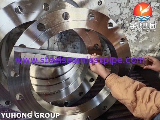 ASTM A182 F904L / UNS N08904 स्टेनलेस स्टील स्लिप ऑन फ्लैंज B16.5 SORF फ्लैंज