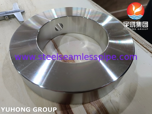 ASTM A182 F55 / UNS S32760 डुप्लेक्स स्टील फिटिंग ASME B16.5 ब्लड रिंग ड्रिप रिंग