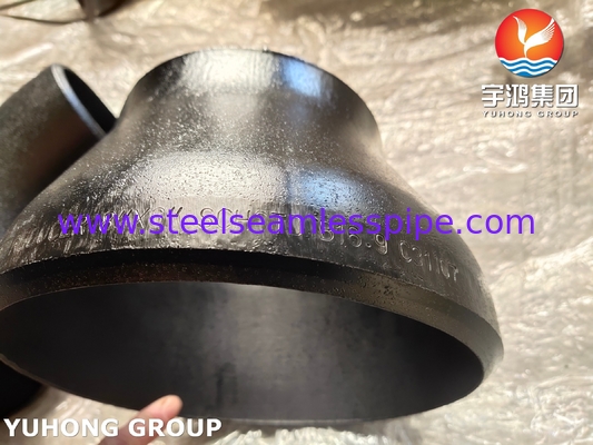 ASTM A234 WP5 CL1 / CL3 मिश्र धातु स्टील एक्सेन्ट्रिक रिड्यूसर B16.9 BW पाइप फिटिंग