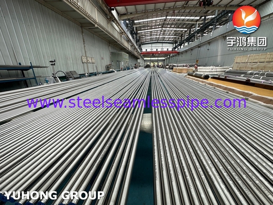 हीट एक्सचेंजर ट्यूब स्टेनलेस स्टील वेल्डेड ट्यूब ASME SA249 TP316L