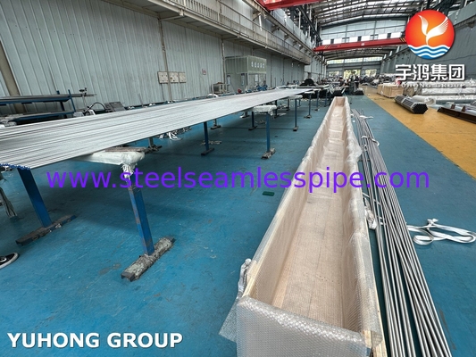 ASME SA249 TP316L स्टेनलेस स्टील वेल्डेड ट्यूब उच्च विरोधी जंग गर्मी एक्सचेंजर ट्यूब के लिए
