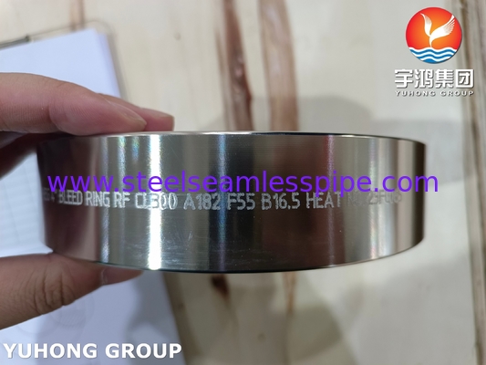 स्टेनलेस स्टील फिटिंग ब्लीड रिंग ड्रिप रिंग फ्लश रिंग A182 F55 CL300