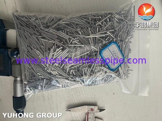 ASTM A269 TP316 स्टेनलेस स्टील वेल्डेड कैपिलरी ट्यूब 1.8*25 मिमी उच्च परिशुद्धता ट्यूब
