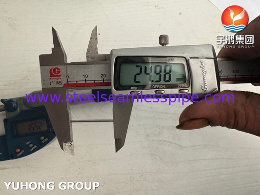 ASTM A269 TP316 स्टेनलेस स्टील वेल्डेड कैपिलरी ट्यूब 1.8*25 मिमी उच्च परिशुद्धता ट्यूब