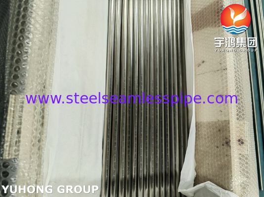 ASTM A249 / ASME SA249 TP304 स्टेनलेस स्टील वेल्डेड ट्यूब हीट एक्सचेंजर ट्यूब