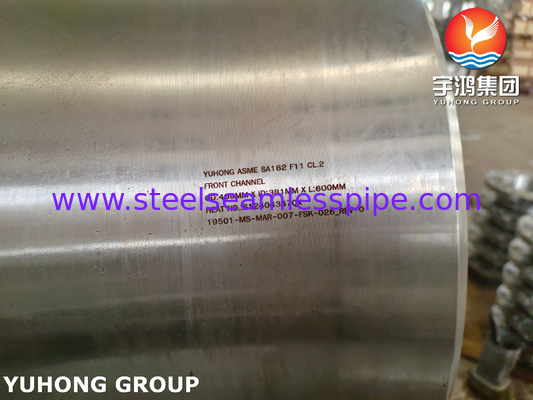 ASME SA182 F11 Cl.2 हीट एक्सचेंजर के लिए फ्रंट चैनल