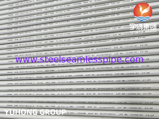 ASTM A213 TP316 TP316L स्टेनलेस स्टील सीमलेस ट्यूब निर्माता